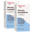 Redcare lente a contatto mensile -3 diottrie set da 2 - risparmia il 3
