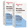 Redcare lente a contatto mensile -4 diottrie set da 2 - risparmia il 3