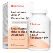 Redcare multivitaminico dalla a alla z 50+ - risparmia il 30% con c