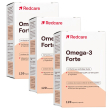 Redcare omega-3 forte capsule set da 3 - risparmia il 30% con codic