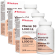 Redcare vitamina d3 1000 i.e. set da 3 - risparmia il 30% con codic