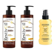 Restivoil fisiologico sebonormalizzante set da 2 + angstrom protect la