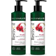 Restivoil tecnonaturae shampoo illuminante frutti iperfermentati 2x250