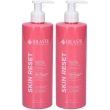 Rilastil skin reset olio latte struccante detergente 2x400 ml