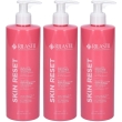 Rilastil skin reset olio latte struccante detergente 3x400 ml