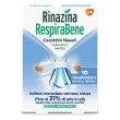 Rinazina respirabene cerotti nasali trasparenti carton 10 pezzi