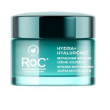 Roc crema gel viso hydra+hyaluronic am/pm 50ml trattamento idra-rimpolpante mattina e sera antirughe