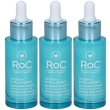 Roc hydra+hyaluronic siero concentrato viso rimpolpante 3x30 ml