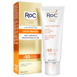 Roc flu solare viso fattore di protezione solare 50+ antirughe