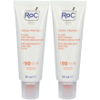 Roc soleil protect fluido viso uniformante anti macchie spf50 set da 2