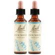 Rock water bach orig 20ml 2x20 ml gocce orali
