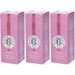 Roger&gallet acqua profumata di benessere gingembre 3x100 ml