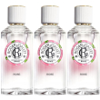 Roger&gallet rose - acqua profumata di benessere 3x100 ml