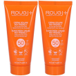 Rougj+ crema solare spf 50 set da 2 2x100 ml solare
