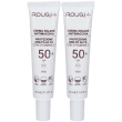 Rougj crema solare viso 50+ antimacchia 2x40 ml solare
