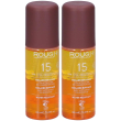 Rougj solare bifasico spf15 con attivatore di melanina 2x100 ml