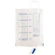 Sacca urina 2 litri non sterile con valvola di non ritorno rubinetto drenaggio inferiore a t tubo 130 cm 1 pezzo sofarmapiu'