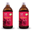 Salugea succo di melograno bio set da 2 2x500 ml soluzione orale