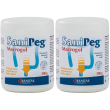 Sanipeg macrogol polvere per soluzione orale barattolo 300 g set da 2