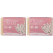 Saponetta amido di riso bio set da 2 2x100 g sapone