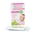 Satinex strisce depil viso24 pezzi
