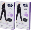Sauber calza jolie leggings emana 70 nero s 2x1 st