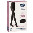 Sauber linea charme 13-17mmhg collant supercoprente maglia liscia 70 denari colore nero taglia 4