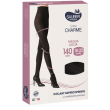 Sauber linea charme 18-22mmhg collant supercoprente maglia liscia 140 denari colore nero taglia 3