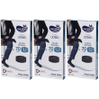 Sauber pharma calza uomo dryarn colore nero 70 denari taglia s/m 3x1 s
