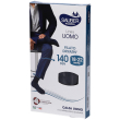 Sauber pharma uomo calza dryarn 140 denari colore blu taglia s/m 1 pz