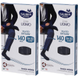 Sauber pharma uomo calza dryarn 140 denari colore blu taglia s/m 2x1 s