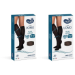 Sauber uomo cotone 140 den blu taglia l/xl - misura scarpe 43/45 1 st