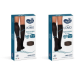 Sauber uomo q-skin 140 den nero tg l/xl 2x1 st