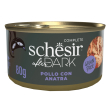 Schesir gatto after dark grain free brodo adult pollo anatra 80gr (lattina)