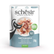 Schesir gatto busta in jelly adulto tonnetto & nasello 85 gr