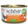 Schesir gatto jelly tonnetto carote 70gr (lattina)