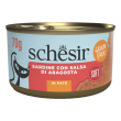 Schesir gatto pat&atilde;? grain free sardine con salsa aragosta 70gr (lattina)