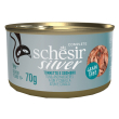 Schesir gatto silver grain free senior tonno sgombro 70gr (lattina)