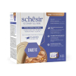 Schesir gatto veterinary solutions diabetic filetti tonnetto con tilapia 8x80gr (lattina) - multipack