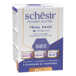 Schesir gatto veterinary solutions diabetic mousse pollo pezzetti tonno filetti pollo 3x80gr (lattina) - multipack