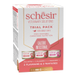Schesir gatto veterinary solutions gastrointestinal mousse pollo pezzetti tonno filetti pollo 3x80gr (lattine) - multipack