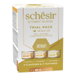 Schesir gatto veterinary solutions urinary mousse pollo pezzetti tonno filetti pollo 3x80gr (lattine) - multipack