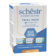 Schesir gatto veterinary solutions weight control mousse pollo filetti di pollo pezzetti tonno 3x80gr (lattina) - multipack