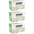 Screen test conta spermatica 2 pezzi 3x2 pz