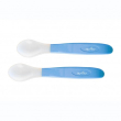 Set 2 cucchiai in silicone blu