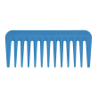 Small super comb turchese fluo