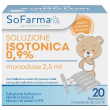 Sofarma+ soluzione isotonica 0,9% 20 flaconcini da 2,5ml
