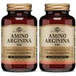 Solgar amino arginina 500 integratore alimentare capsule 2x30,4 g caps