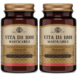 Solgar® vita d3 1000 masticabile set da 2 2x36 g compresse masticabili