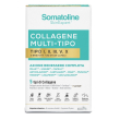 Somatoline - collagene multi tipo i,ii,iii,v,x integratore azione benessere completa confezione 40 compresse